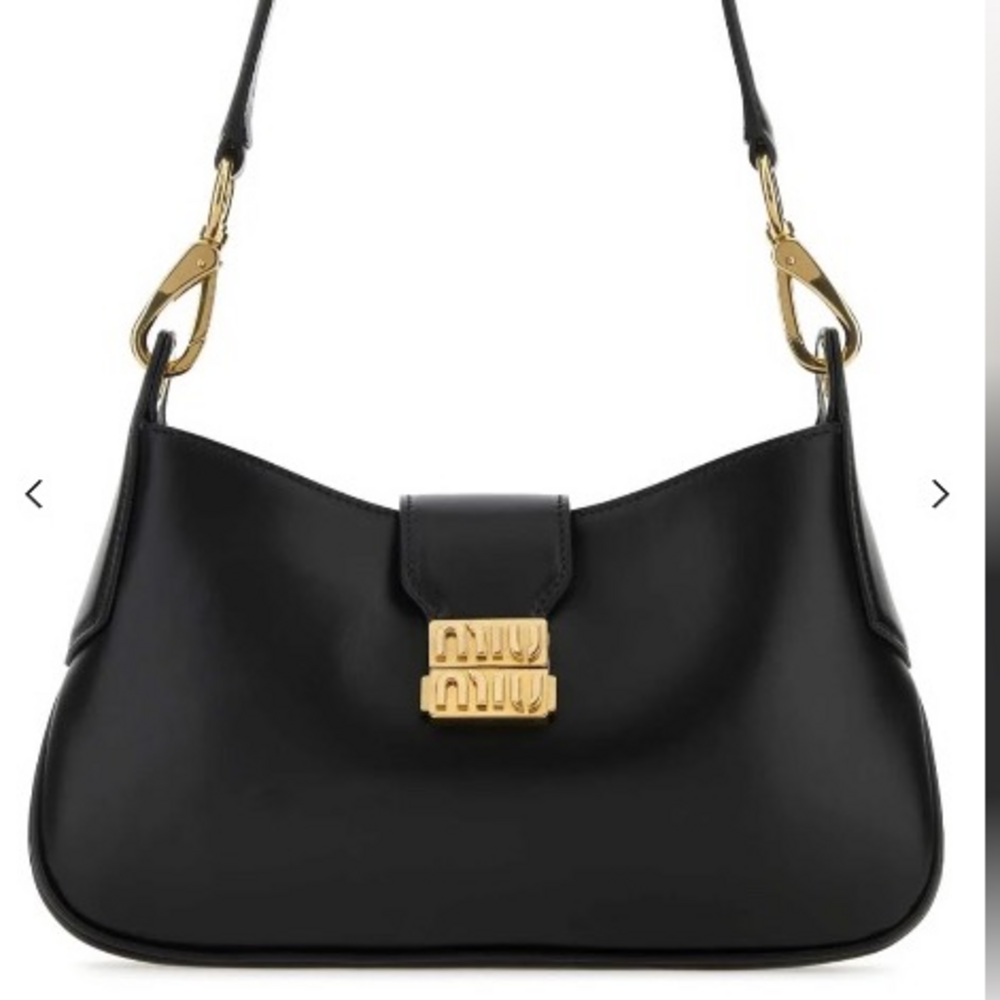 Miu Miu — Black Shoulder Bag